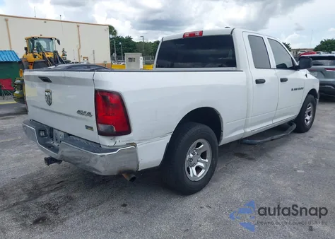 2012 Dodge Ram 1500 St из США, поврежденный, VIN 1C6RD7FP5CS299655